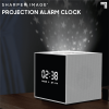 Sharper Image® Digital Projection Alarm Clock, Soothing Sounds, Multi-Color Color Projections