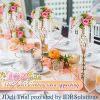 10 Pcs 21.7 Inches Gold Crystal Wedding Centerpieces for Tables With Metal Chandelier Holder Stand Home Decorations Vase Decor
